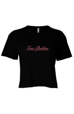 True Goddess "Cali" Crop top Black/Red