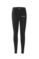 True Goddess Leggings Black & Yellow