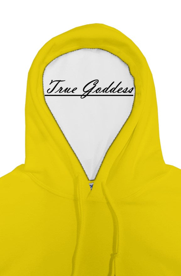 True Goddess Hoodie Yellow & Black