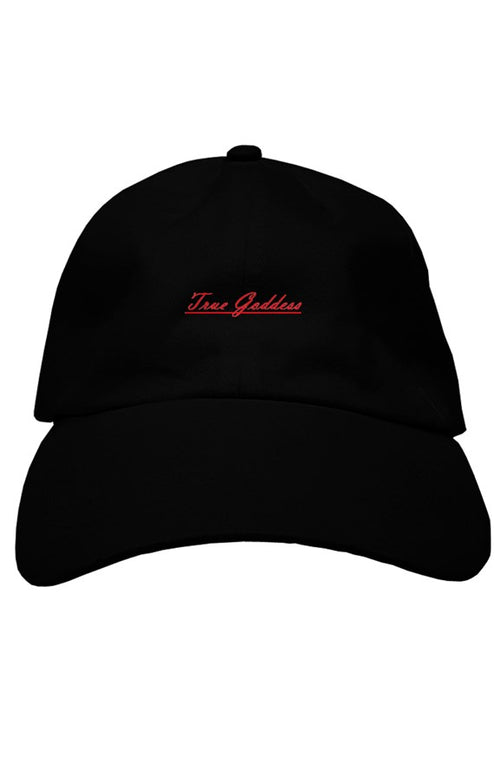 True Goddess Soft baseball Cap Black