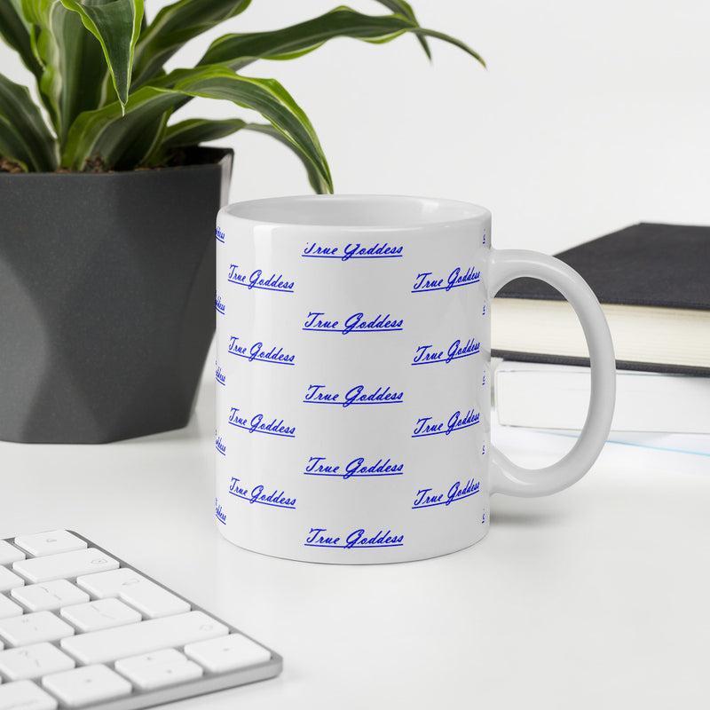 True Goddess Mug Blue