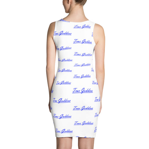 True Goddess Tank Top Dress  Blue